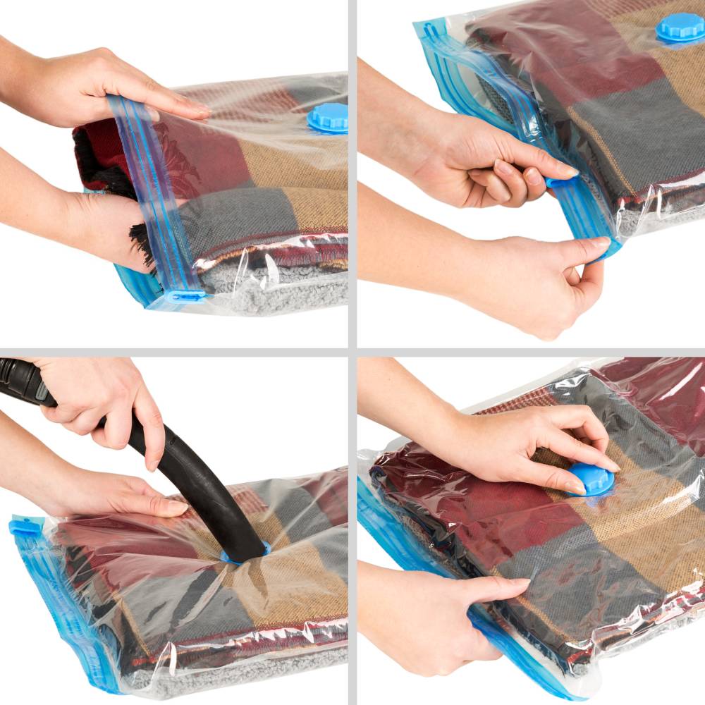 12 vacuum storage bags